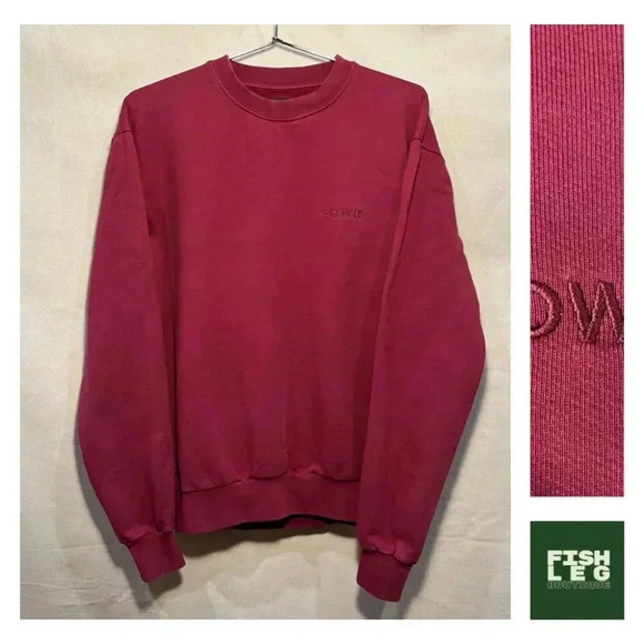 Yowie Tops - Yowie | Unisex Cotton Crewneck Sweatshirt - Maroon / Sz XS